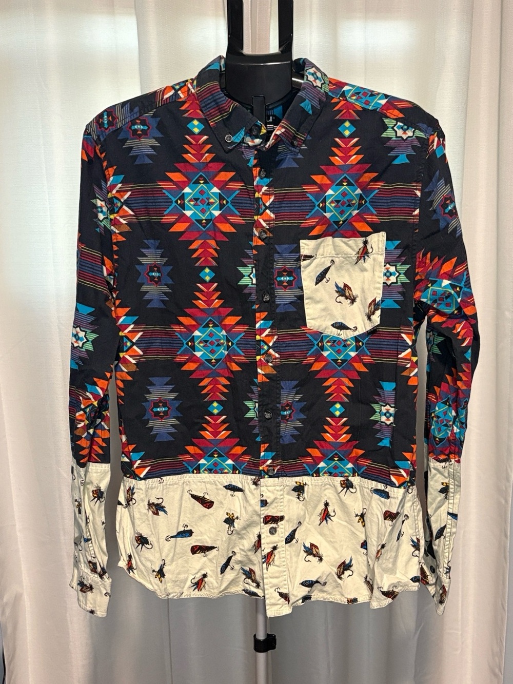 Kavu Aztec Fishing Shirt Size XL